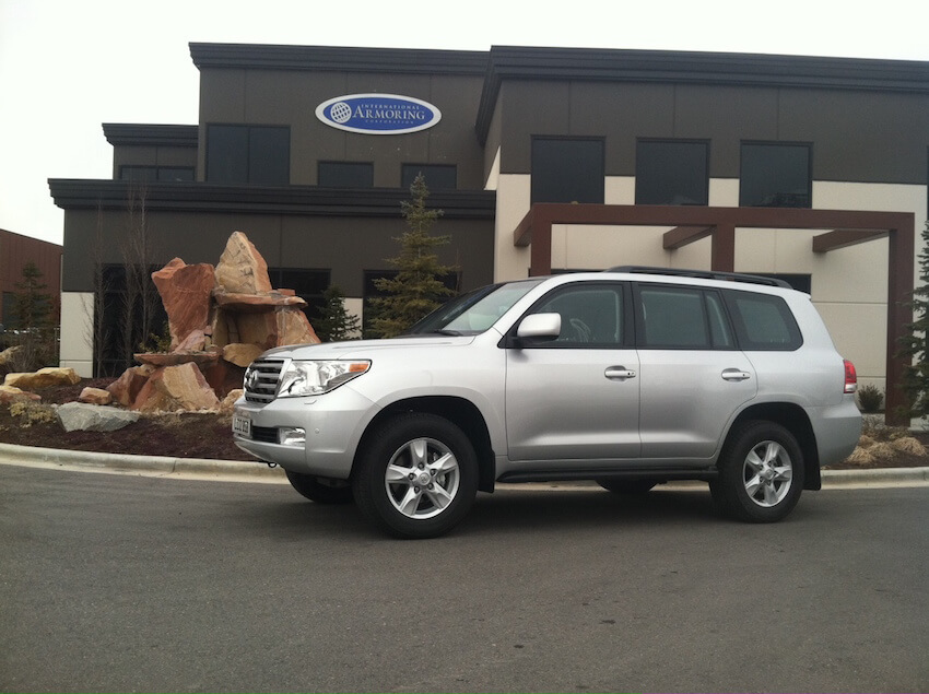 Rent an Armored car - Toyota Landcruiser