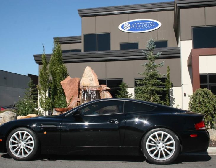 Bulletproof Aston Martin Vanquish