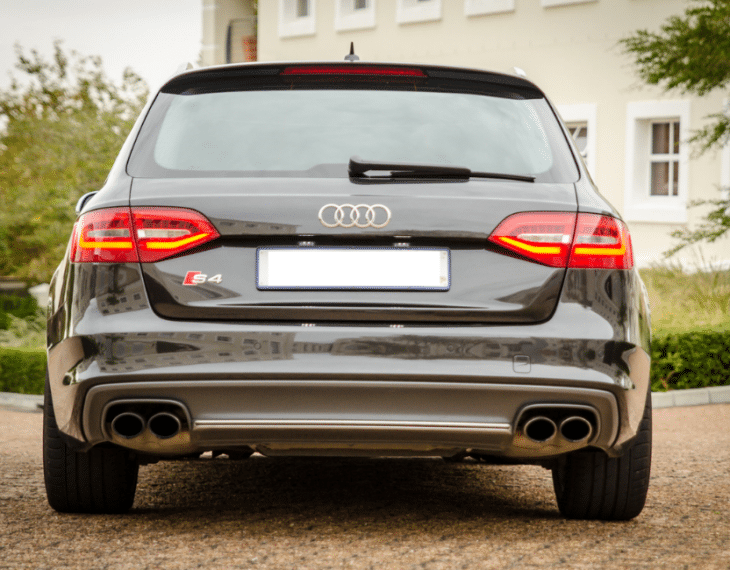 front view of a Bulletproof Audi S4