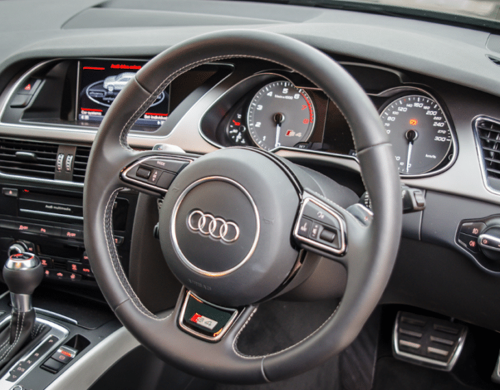 front view of a Bulletproof Audi S4