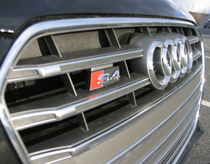 front view of a Bulletproof Audi S4