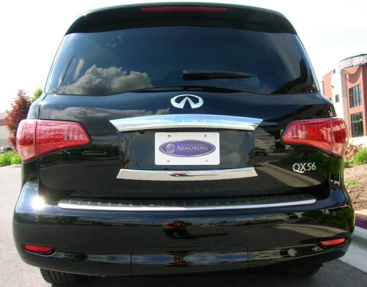 Two Armoured Infiniti QX 56 Models IAC Utah