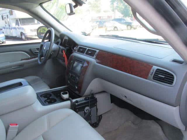 image of a bulletproof suburban