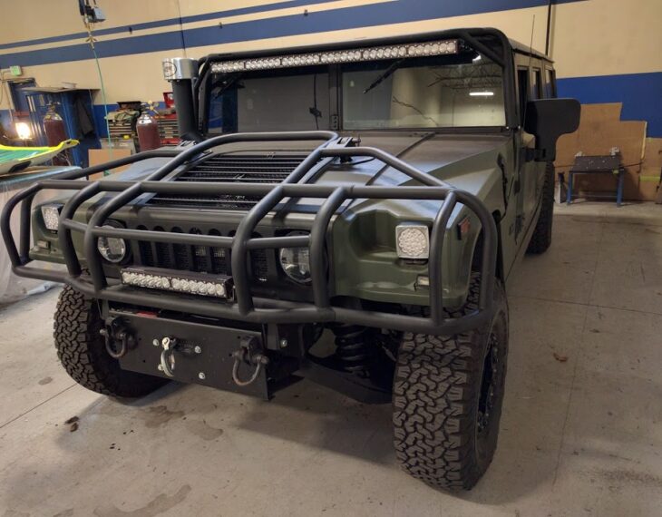 Bulletproof H1 Hummer camo
