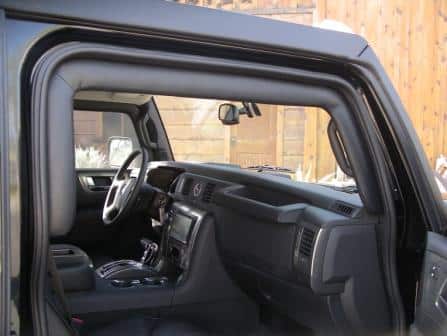 Bulletproof H2 Hummer black