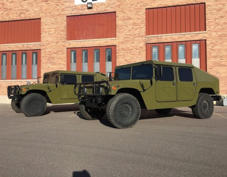 bulletproof Military Humvee