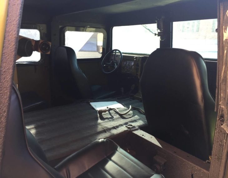 bulletproof Military Humvee