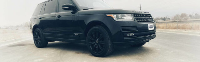 Range Rover LWB Profile Armormax Utah Build