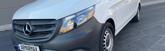 Exterior Bulletproof Mercedes Metris Armormax Van