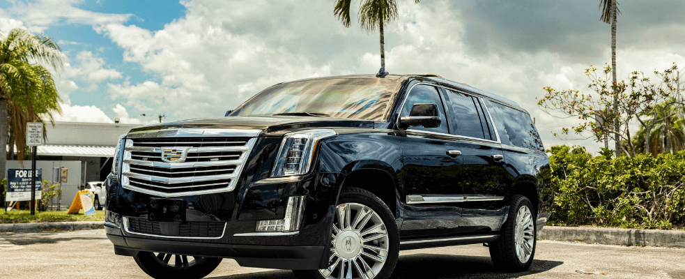 Bulletproof 2017 Cadillac Escalade Armormax Conversion Armored B6 Escalade Palm Tree